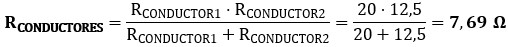 Ecuación de la resistencia de conductores para resolver el ejercicio 5: Resistencia de las tomas de tierra.
