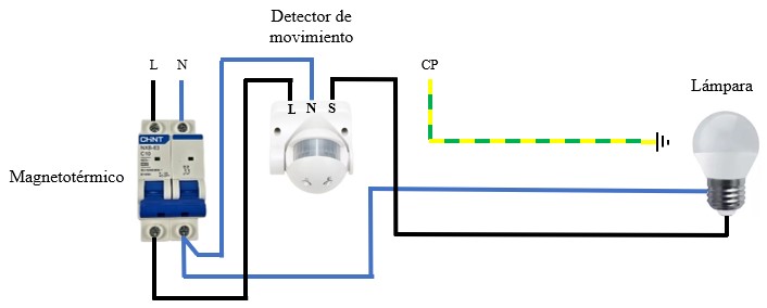 Cómo conectar un sensor de movimiento. Esquema de cableado y conexiones