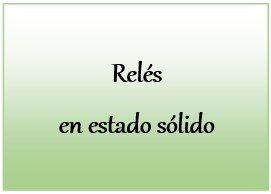 Relés en estado sólido