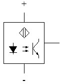 Símbolo del sensor fotoeléctrico