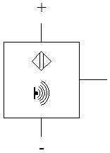 Símbolo del sensor genérico de movimiento