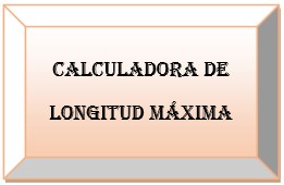 Calculadora de longitud máxima