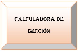 Calculadora de sección