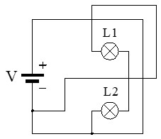 Ejemplo 5 de circuito en cortocircuito con 2 lámparas (1)