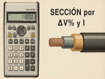 Calculadora de sección por caída de tensión y corriente
