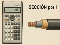 Calculadora de sección por corriente
