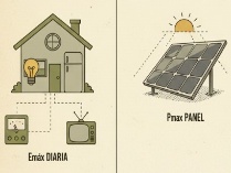 Cálculo de paneles solares