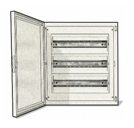 Dibujo de un cuadro de distribución