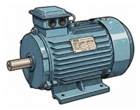 Dibujo de un motor
