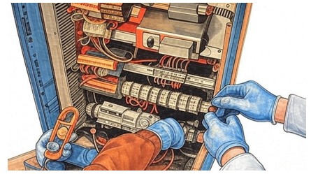 Dibujo de verificación de sistemas de control