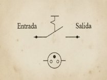 Esquema de interruptor y enchufe