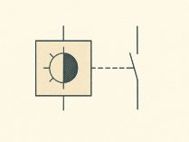 Esquema del interruptor crepuscular