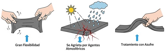 Imagen de las propiedades de los aislantes eléctricos termoestables elásticos