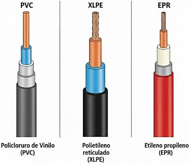 Imagen de los aislantes eléctricos más utilizados