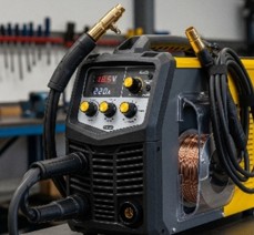 Origen de los armónicos: Imagen de un equipo de soldadura