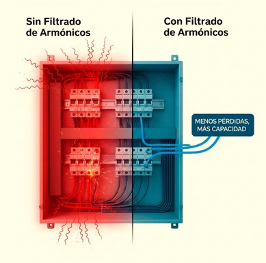 Imagen de la mejora de la eficiencia operativa con filtros