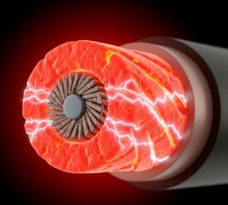 Imagen de las pérdidas y sobrecalentamiento en los conductores por armónicos