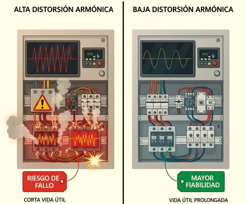 Imagen protección de equipos y mayor fiabilidad con filtros