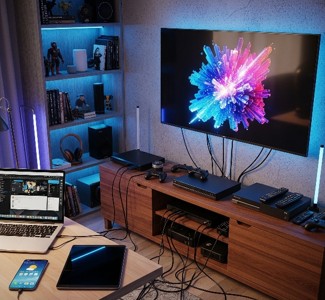 Imagen de la transición tecnológica y el aumento de cargas no lineales