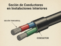 Sección de conductores en instalaciones interiores