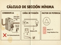 Secciones de los circuitos de las viviendas