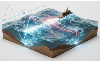 Analogía con el agua de la corriente alterna