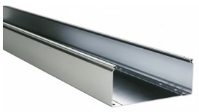 Bandeja portacables de chapa no perforada, lisa o continua