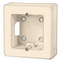Caja de interruptor de montaje superficial para instalar sobre la pared