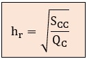 Fórmula simplificada resonancia, cálculo del orden del armónico de resonancia