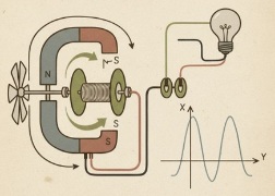Generación de corriente alterna