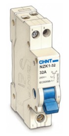 Interruptores de palanca para carril DIN