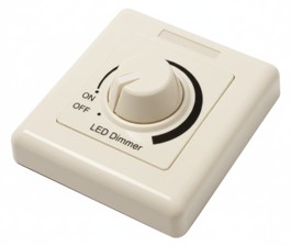 Interruptores reguladores dimmer para variar la intensidad luminosa