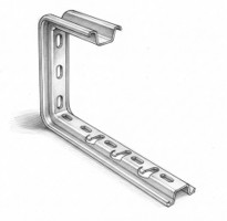 Accesorios: Soporte de pared de bandeja portacables