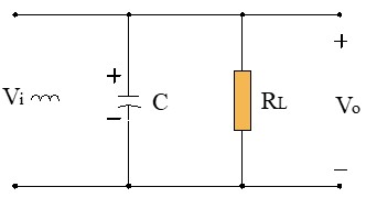 Uso del condensador como filtro en fuentes de alimentación