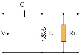 Uso de bobinas y condensadores: filtro paso alto